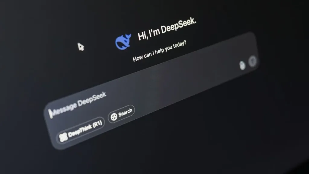 Chat bubbles with AI prompt text for freelancers